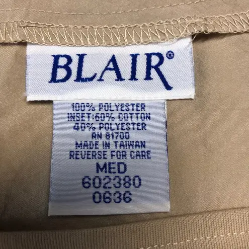Blair Casual Tan Pant Suit Womens M Used