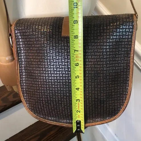 TED LAPIDUS Monogram Crossbody Shoulder Bag