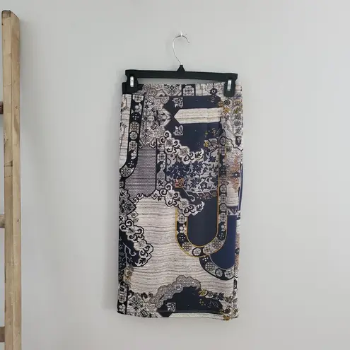 HD in Paris Anthropologie Pull-Up Pencil Straight Skirt Size XS