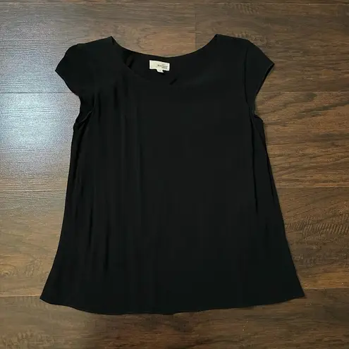 Wilfred Free black short cap sleeve top size XS