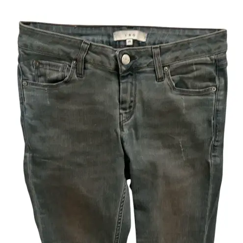 IRO Women's Gray/light blue Straight Leg Jeans