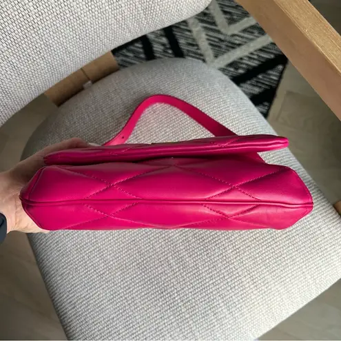 Saint Laurent YSL Le 57 Hobo Bag in Quilted Leather in Pink Bubblegum New