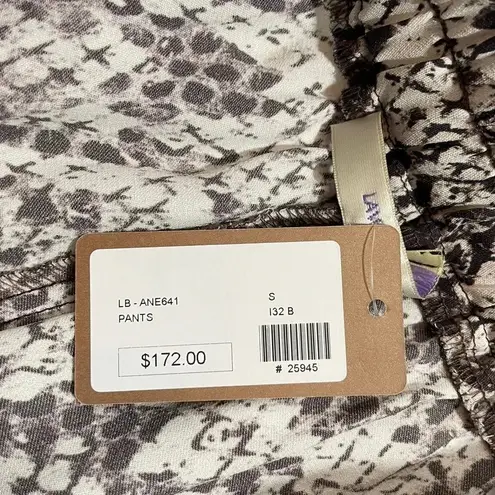 Lavender Brown NWT Effortless Chic Snake Print Pull On Jogger Pants