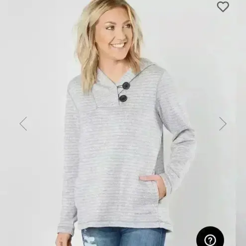 Avalanche  Women’s Lila Hooded Stripes Sweater Size S‎