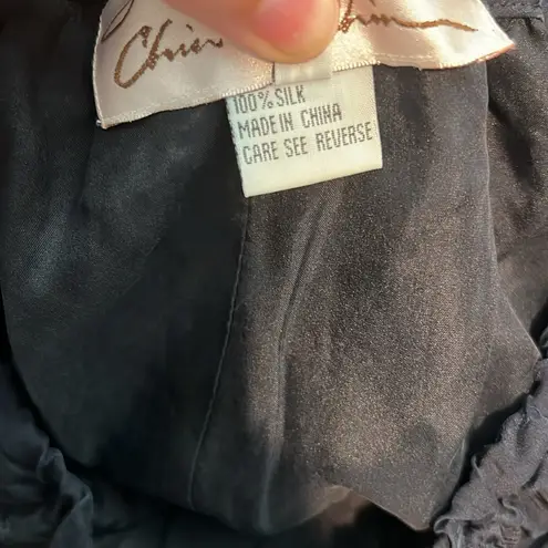 Vintage Simone Chin Chin silk pajama pants . Size M Size M