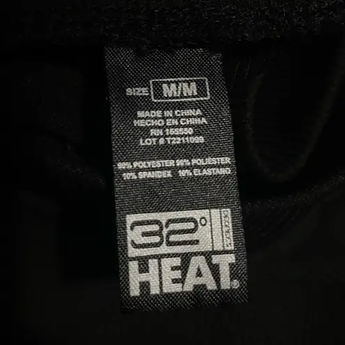 32 Degrees Heat Black Leggings