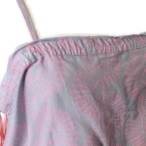 Lemlem Resortwear Ruffle Top Women Size S Tassels BOHO Hippie Festival NEW