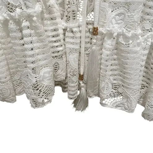 Spiaggia Dolce Lace Tassel Tie Swim Cover