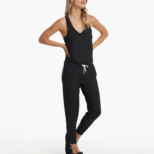 Vuori Lux Jumpsuit in Black, Size Small