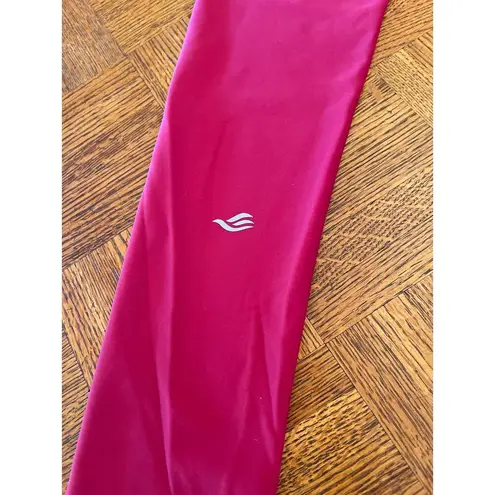 Graced By Grit fleece lined leggings size M Red Size M