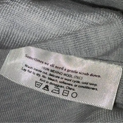 MM.LaFleur Gray Louisa Merino Wool Sleeveless Layering Tank size Large