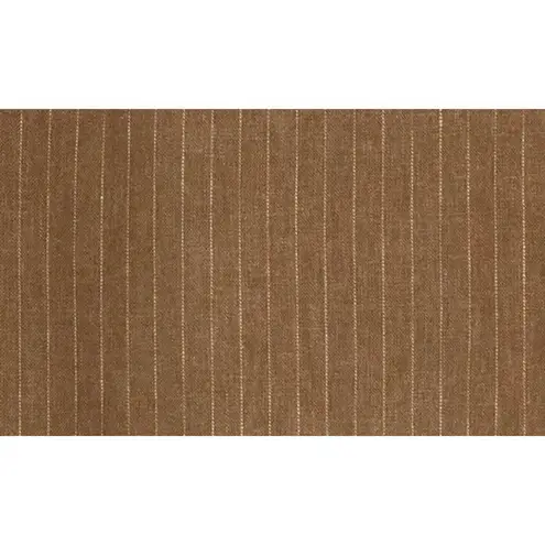 We Wore What Stripe Linen Blend A-Line Muscle Mini Dress Brown NWT XS