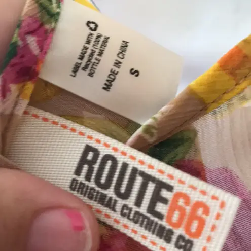 Route 66 floral sheer tank for spring s new