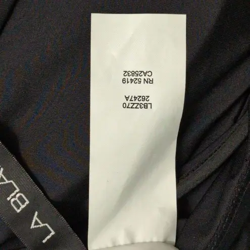 La Blanca Black Island Goddess Underwire Twist Front Bra Top Size 16 NWT