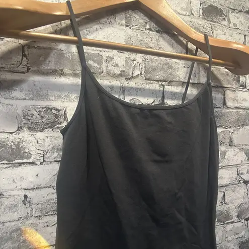 EUC Recover Spaghetti Tank Top Dark Grey Black Size undefined