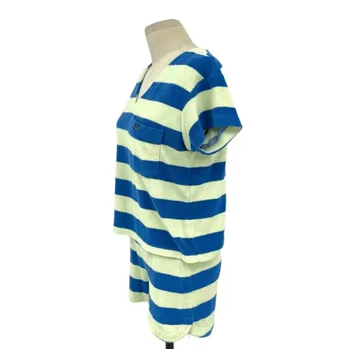 Madewell  MWL Retroterry Rugby Stripe Two-Piece Shorts Set Size XXS