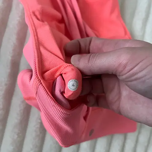 Lululemon  Pink High-Neck Sports Bra