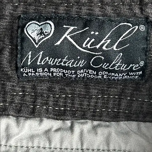 Kuhl KÜHL Dark Gray Corduroy Pants Size 10