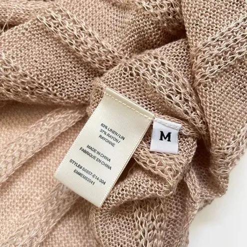 Bella Dahl Sleeveless Side Slit Midi Dress in Dark Sand