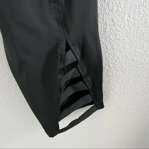 Missguided NWT Active Bondage Black Crop Legging Athleisure Workout US 8