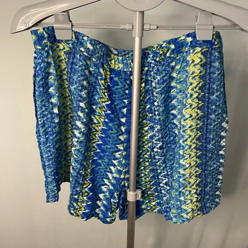 Vince Camuto Two by‎  Blue and Yellow Shorts MEDIUM