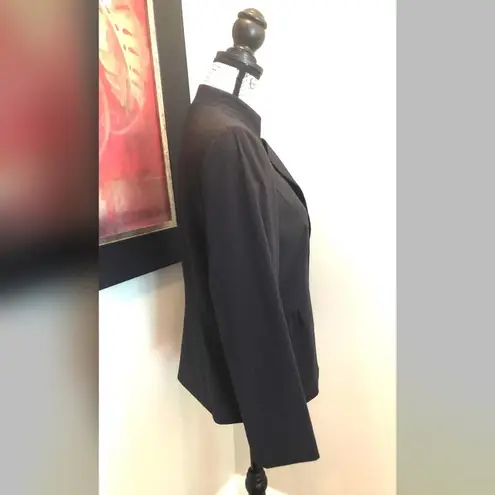 Tahari ASL Suit Jacket Blazer Black Size 10P petite peplum Workwear formal