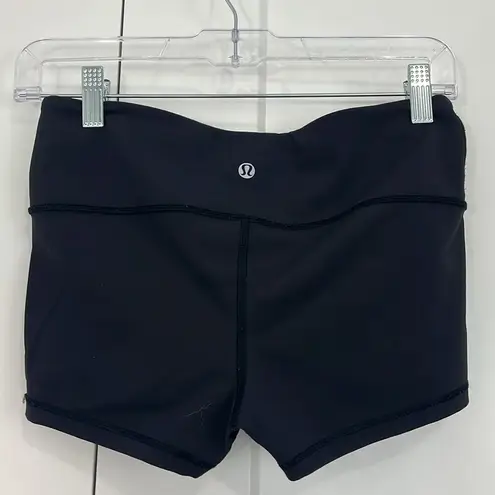 Lululemon  Size 4 Black Athletic Yoga Shorts