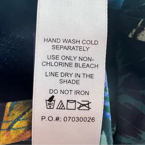 NWOT Swimsuits For All Palm Leaf Twist Front V