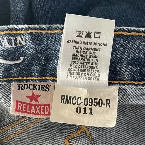 Rocky Mountain Rockies Relaxed SZ 17 LONG Jeans Vintage High-Rise Medium Wash