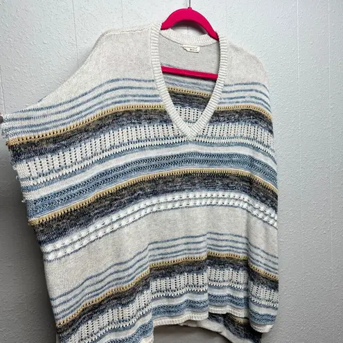 Lovestitch Oversized Knit Womens Sweater S/M Bohemian Hippie Coastal Gardecore
