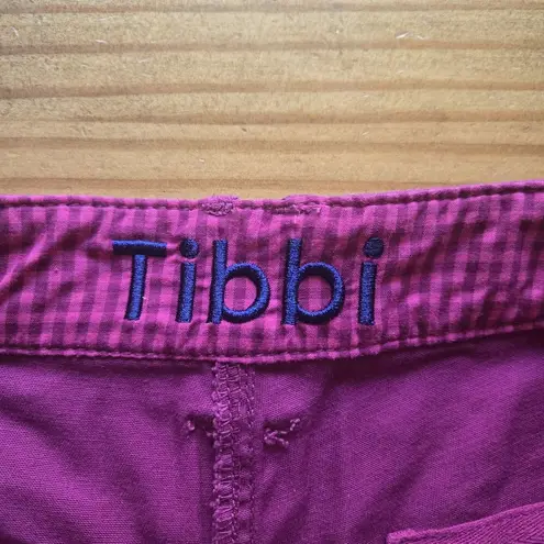 Vintage Y2K dELiA*s Tibbi Purple Magenta Low Rise Utility Style Shorts Size 5/6