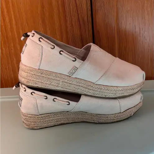 Bob’s Highlights Set Sail Skechers Espadrille shoes loafer WIDE WIDTH White Size 7