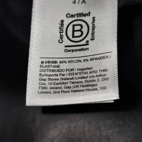 Athleta  Womens Black Trekkie North Crop Jogger‎ Pants 4 Tall