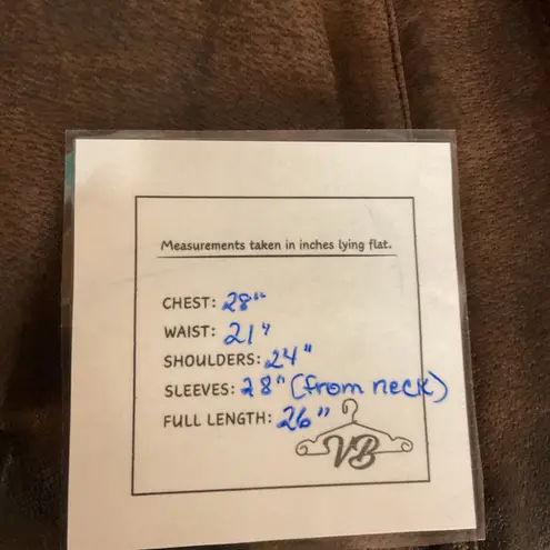 Adventure Bound Thinsulate Long Sleeve Belted 100% Leather Bomber Jacket Size L Brown Size L