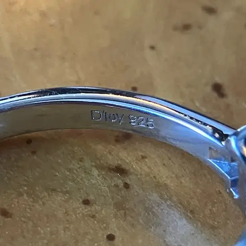 Teal Color Changing Fluorite African Amethyst Art Deco Ring Size 9 Purple