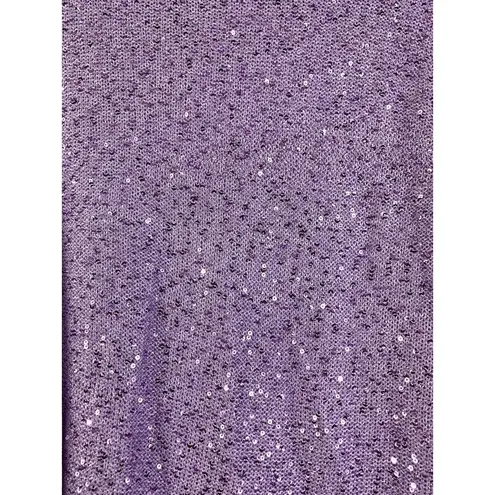 Alfred Dunner Women's Casual Lilac & White Tank & Cardigan