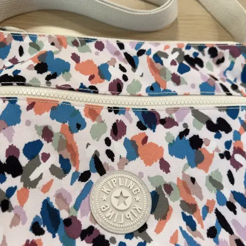 Kipling Annabelle Nylon Multicolor Printed Crossbody Bag