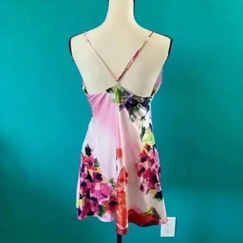 Natori pink slip dress in size small