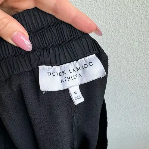 Athleta  X Derek Lam Faux Wrap Golf Athletic Skort Skirt Black Size Medium