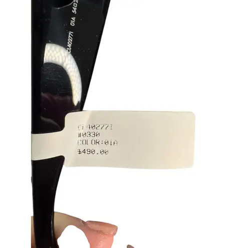 CELINE NWT Bold Three Dots 54MM Butterfly Sunglasses in Black - Image 6