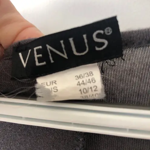 Venus  Sexy Tie Up Side Gray Top Lightweight Small