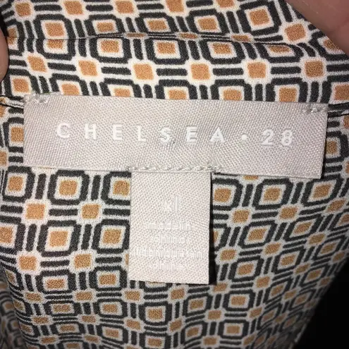 Chelsea28 Stitchfix XL sleeveless lightweight blouse