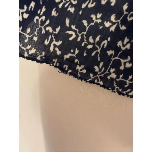 Ulla Johnson Alene One Shoulder Top Midnight Micro Floral 6