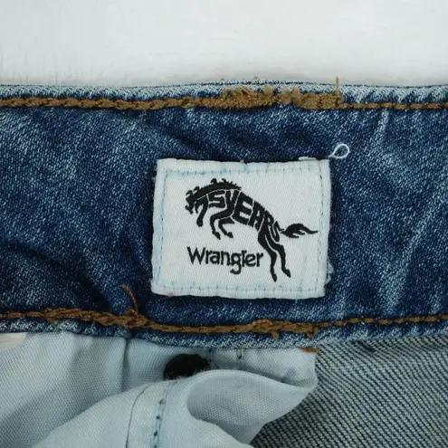 Wrangler  Jeans Womens 15R (35x34) Blue Riley Retro Mae Bootcut Side Slit Western