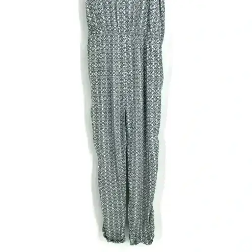 ZARA  Spaghetti Strap Boho Printed Jumpsuit with Pockets Size‎ Medium