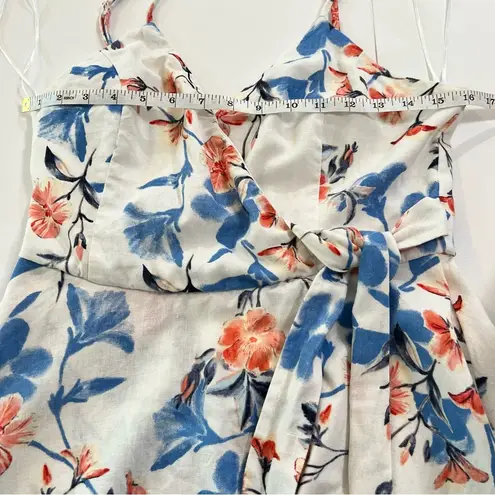 Floral Print Wrap Dress