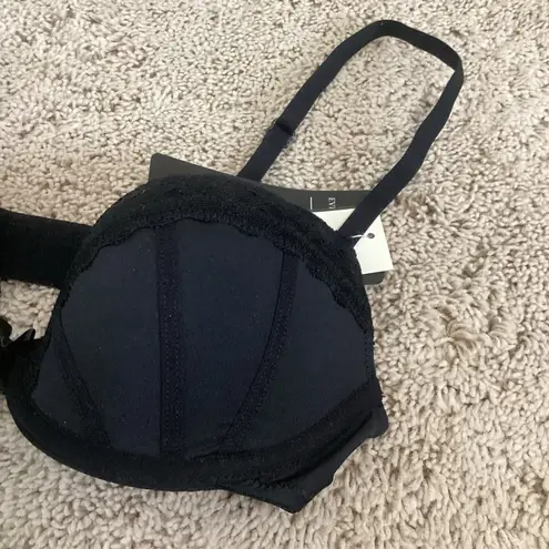 Apt. 9 Black  size 34B push-up lace bra