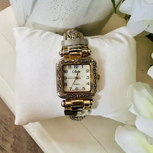 Collezio Gold Cuff Watch