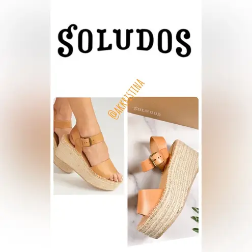Soludos Vegan Leather Minorca High Platform Sandal