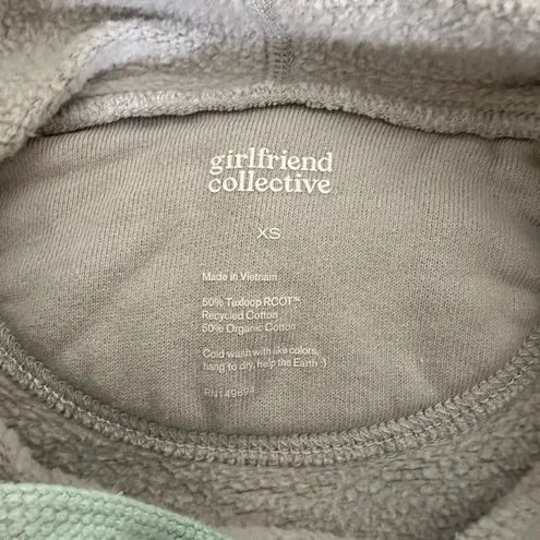 Girlfriend Collective Women’s Extra Small Blue Hoodie Organic Cotton